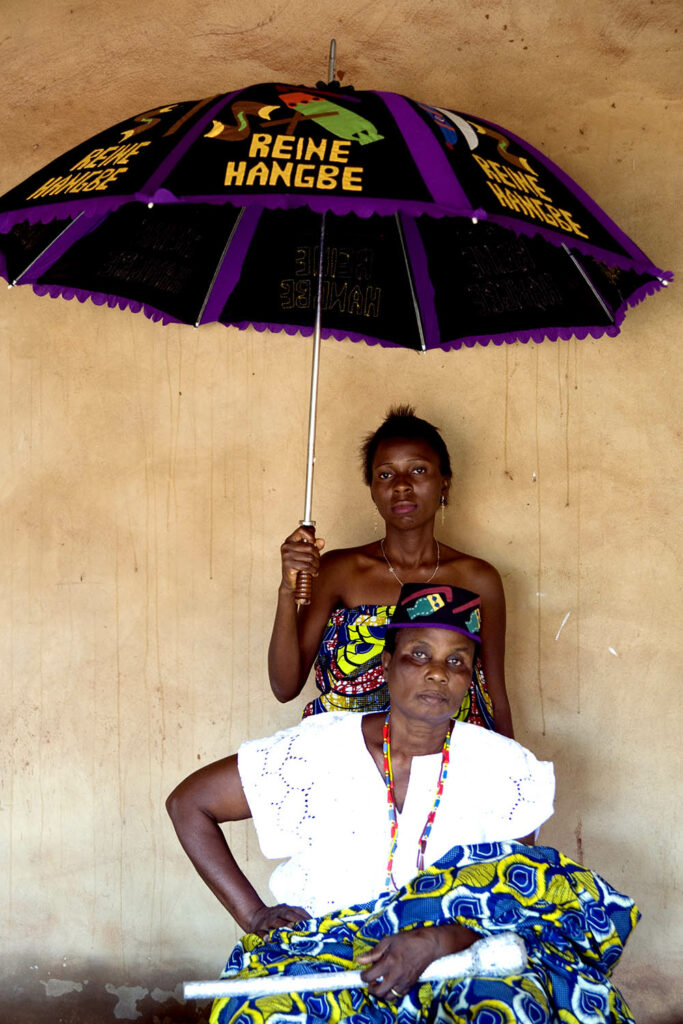 Portrait de la Reine Hangbe. Abomey. Reine du Dahomey. Benin. François Guibilato photographe.